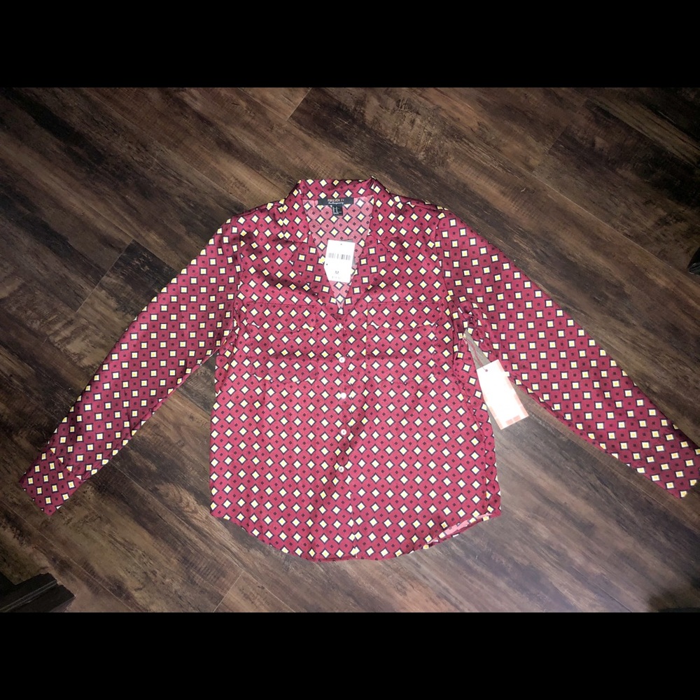Long Sleeve Button-Down Shirt